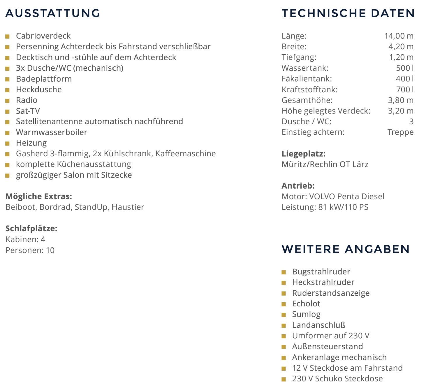 Ausstattung Louis